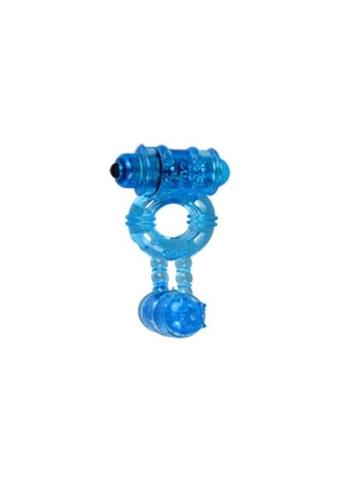 Pierścień-Wibrator - Ring. Double. Func:1. Blue Alive Pierścień-Wibrator - Ring. Double. Func:1. Blue Alive
