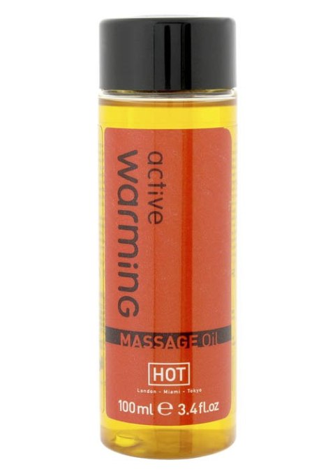 Rozgrzewający olejek do masażu erotycznego 100 ml Hot