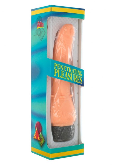 Wibrator naturalny zakrzywiony winyl 18 cm Wibrator naturalny zakrzywiony winyl 18 cm