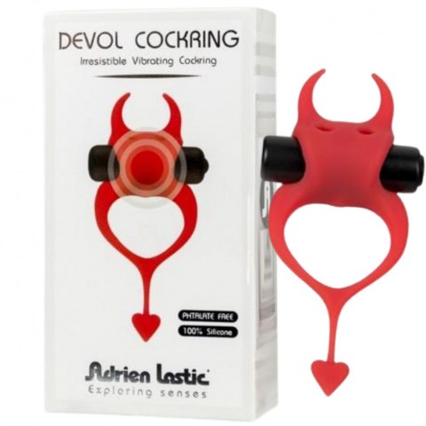 Wibrujący stymulujący pierścień cockring erekcyjny Adrien Lastic Wibrujący stymulujący pierścień cockring erekcyjny Adrien Lastic