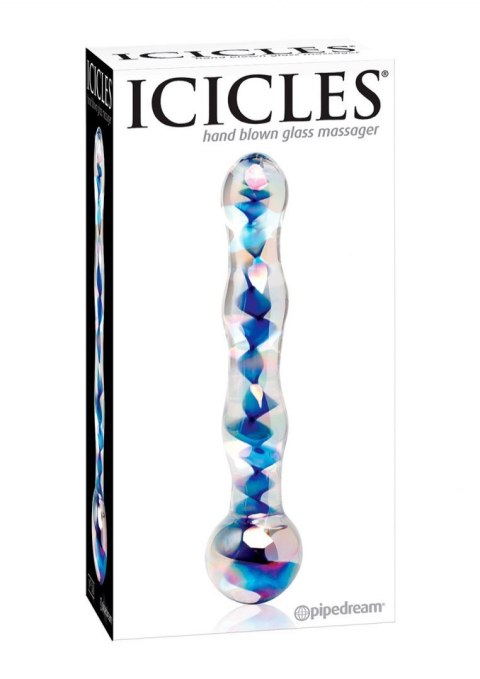 Dildo-ICICLES NO 8 - HAND BLOWN MASSAGER Pipedream