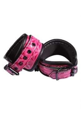 Kajdanki-SINFUL ANKLE CUFFS PINK Sinful