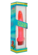 Masażer/anal-JELLY ANAL SLIM JIM VIBRATOR PINK Seven Creations