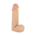 Realistyczne dildo penis sex członek z jądrami 15cm Seven Creations