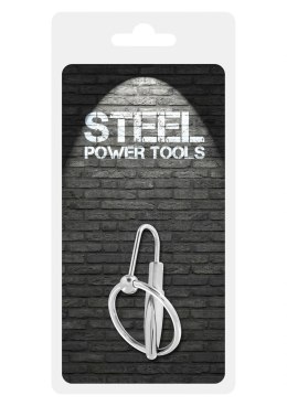 Stymulator-PENISPLUG W GLANSRING 30MM Steel Power Tools