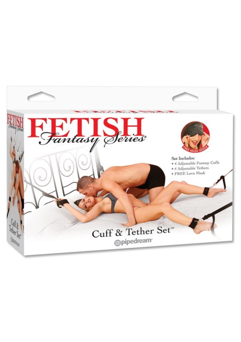 Wiązania-FF CUFF & TEATHER SET Fetish Fantasy