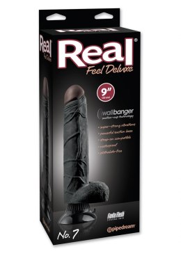 Wibrator-REAL FEEL DELUXE 7 BLACK Pipedream