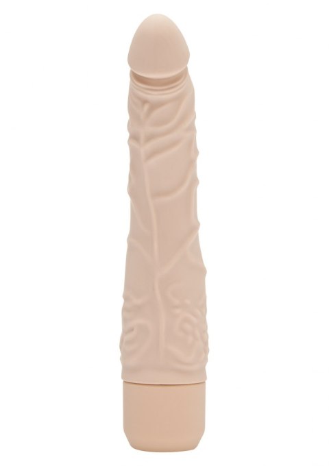 Wibrator realistyczny 7 wibracji zakrzywiony silikon 21 cm Seven Creations Wibrator realistyczny 7 wibracji zakrzywiony silikon 21 cm Seven Creations