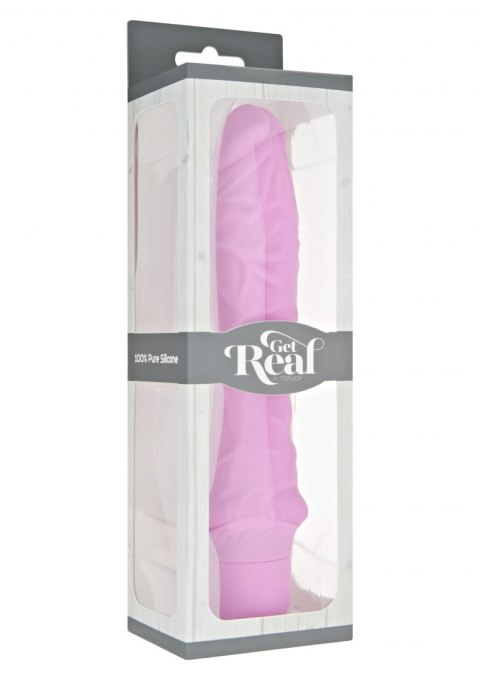 Wibrator realistyczny - duży sztuczny penis róż silikon Seven Creations Wibrator realistyczny - duży sztuczny penis róż silikon Seven Creations