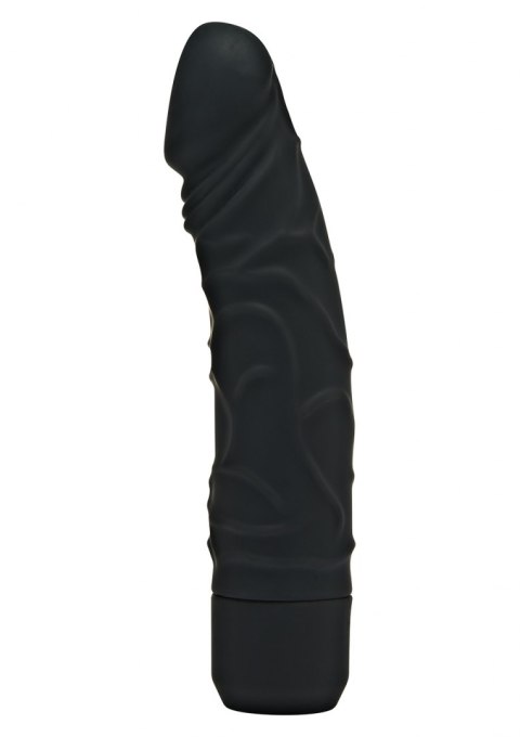 Wibrator realistyczny - wibrujący sztuczny penis czarny 20 cm Seven Creations Wibrator realistyczny - wibrujący sztuczny penis czarny 20 cm Seven Creations