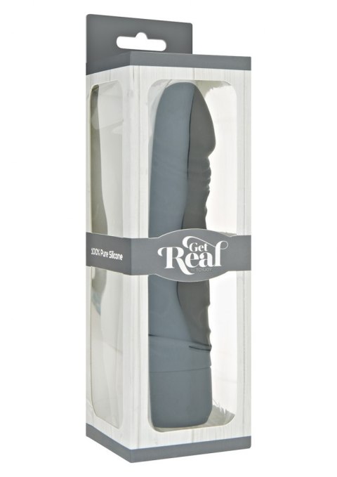 Wibrator realistyczny - wibrujący sztuczny penis czarny 20 cm Seven Creations Wibrator realistyczny - wibrujący sztuczny penis czarny 20 cm Seven Creations