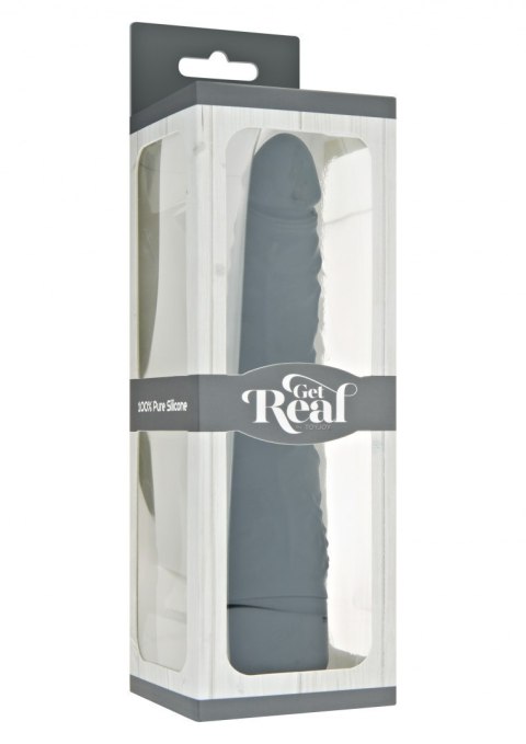 Wibrator realistyczny - wibrujący sztuczny penis czarny 21 cm Seven Creations Wibrator realistyczny - wibrujący sztuczny penis czarny 21 cm Seven Creations