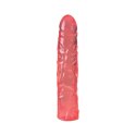 Dildo-TRANSLUCENCE 7.5 JR DONG RED California Exotic Novelties