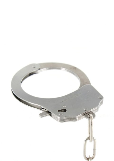 Kajdanki metalowe z futerkiem bondage BDSM erotyka białe ToyJoy Classics Kajdanki metalowe z futerkiem bondage BDSM erotyka białe ToyJoy Classics