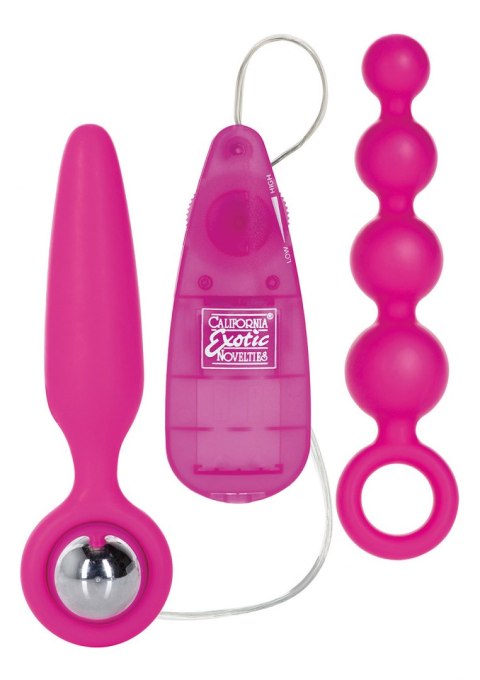 Plug/vibr-BOOTY CALL BOOTY VIBRO KIT PINK Booty Call Plug/vibr-BOOTY CALL BOOTY VIBRO KIT PINK Booty Call