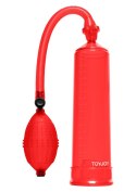 Pompka-POWER PUMP RED ToyJoy Manpower