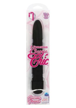 Wibrator-CLASSIC CHIC 7F. MASSAGER BLK 15X3 California Exotic Novelties