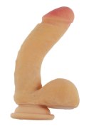 Dildo realistyczne - penis cyberskóra z przyssawką 20 cm Boss Series Real