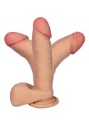 Dildo realistyczne - penis cyberskóra z przyssawką 20 cm Boss Series Real