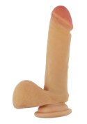 Dildo realistyczne - penis cyberskóra z przyssawką 20 cm Boss Series Real