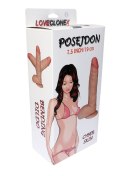 Dildo wyginane penis z cyberskóry realistyczny 21cm Boss Series Real