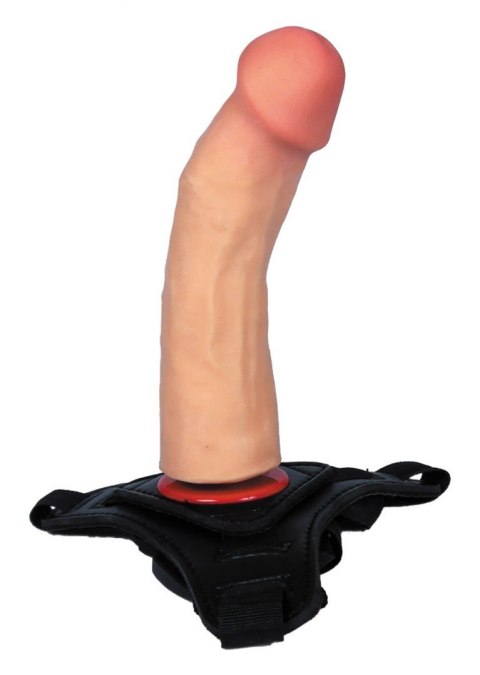 Penis z majtkami dildo strap-on cyberskóra 16cm Boss Series Real Penis z majtkami dildo strap-on cyberskóra 16cm Boss Series Real