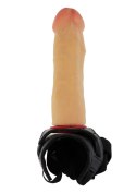 Penis z majtkami dildo strap-on cyberskóra 16cm Boss Series Real