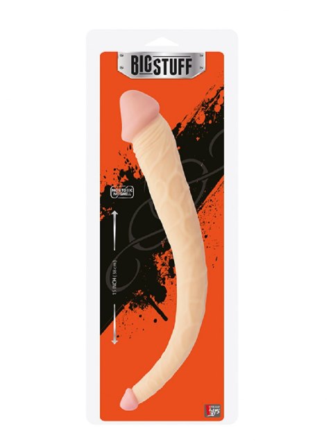 Dildo dwustronne analne waginalne podwójne 38cm