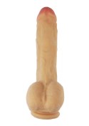 Dildo wyginane penis z cyberskóry realistyczny 25cm Boss Series Real