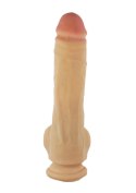 Dildo wyginane penis z cyberskóry realistyczny 25cm Boss Series Real