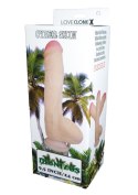 Dildo wyginane penis z cyberskóry realistyczny 25cm Boss Series Real