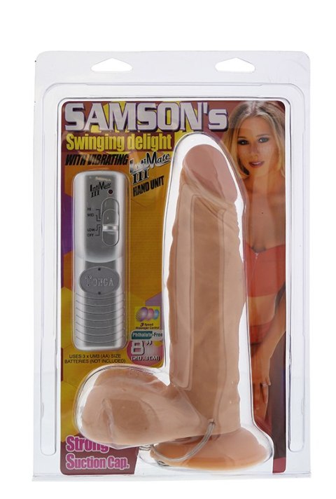 Realistyczne wibrujące dildo - kopia penisa 20 cm NMC Realistyczne wibrujące dildo - kopia penisa 20 cm NMC