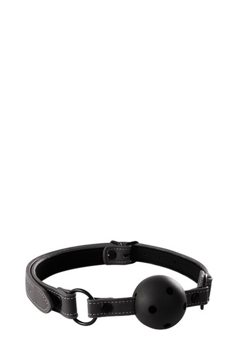 Knebel-RENEGADE BONDAGE BALL GAG BLACK Knebel-RENEGADE BONDAGE BALL GAG BLACK