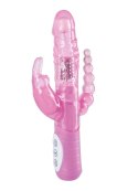 Wibrator 3 końcówki analny waginalny łechtaczka 22cm You2Toys