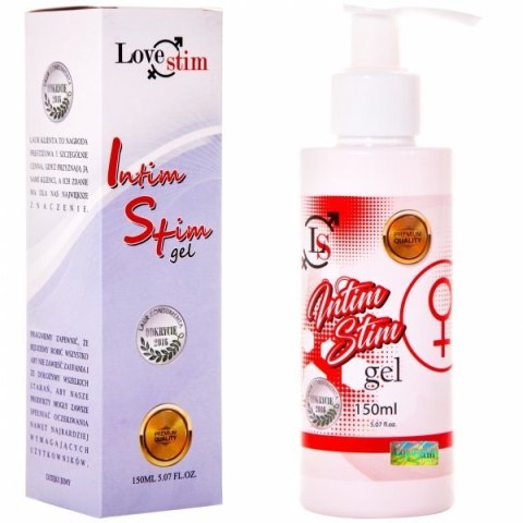 Żel nawilżający do masażu orgazmowy lubrykant 150ml LoveStim Żel nawilżający do masażu orgazmowy lubrykant 150ml LoveStim