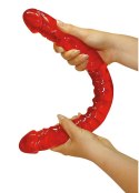 Dildo podwójne dwa końce elastyczne długie 43cm You2Toys