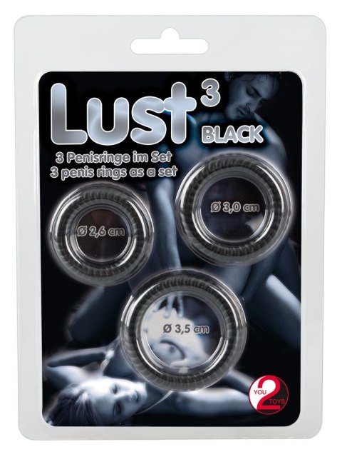 Pierścień na penisa zestaw 3 erekcyjne stymulujące You2Toys Pierścień na penisa zestaw 3 erekcyjne stymulujące You2Toys