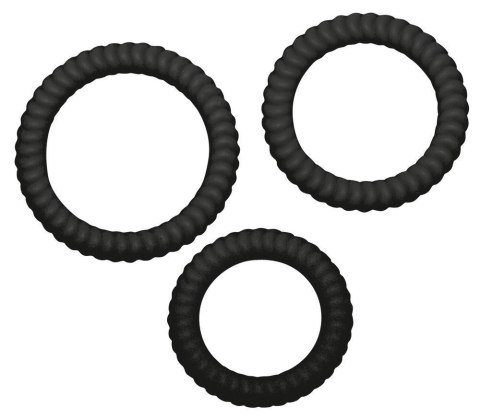 Pierścień na penisa zestaw 3 erekcyjne stymulujące You2Toys Pierścień na penisa zestaw 3 erekcyjne stymulujące You2Toys