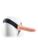 Proteza penisa pusta dildo wibrator strapon 20 cm Real Rapture