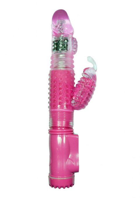 Wibrator-Królik, Wibracja/Rotacja/Góra-dół 36 funkcji Różowy Boss Series Wibrator-Królik, Wibracja/Rotacja/Góra-dół 36 funkcji Różowy Boss Series