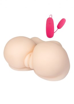 Masturbator realistyczny 2 otwory wibracje 3kg XL Boss Series