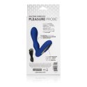 Plug/vibr-WIRELESS PLEASURE PROBE BLUE