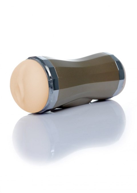 Podwójny masturbator sztuczna pochwa usta wibracje Boss Series Podwójny masturbator sztuczna pochwa usta wibracje Boss Series