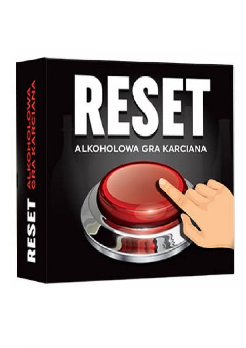 RESET gra imprezowa alkoholowa prezent karciana Grammi