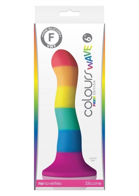 Dildo-COLOURS PRIDE EDITION 6""WAVE DILDO NS Novelties Dildo-COLOURS PRIDE EDITION 6""WAVE DILDO NS Novelties