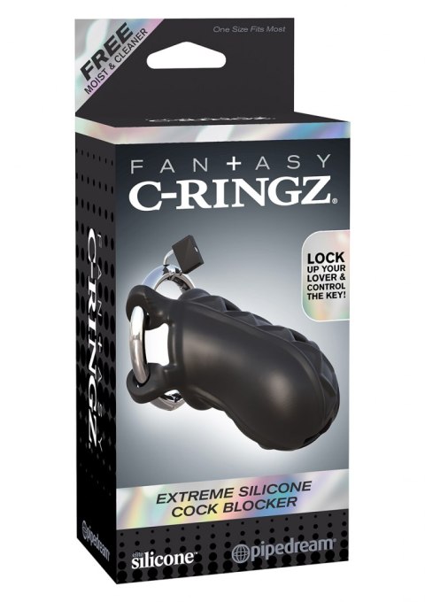 Klatka na penisa extreme silicone cock blocker Klatka na penisa extreme silicone cock blocker