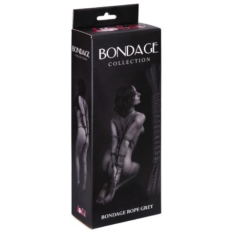 Wiązania-Rope Bondage Collection Grey 9м Lola Toys