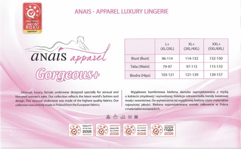 Alecto red chemise XL+ ( czerwona halka ) Anais Alecto red chemise XL+ ( czerwona halka ) Anais