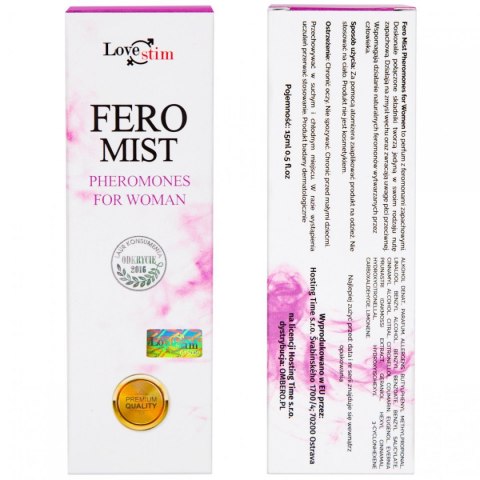 Feromony kobiece mocny koncentrat da władzę 15ml LoveStim Feromony kobiece mocny koncentrat da władzę 15ml LoveStim