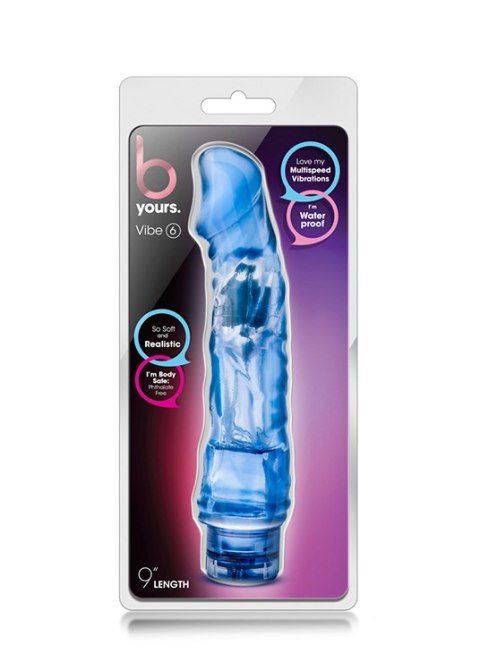 Wibrator-B YOURS VIBE 6 BLUE